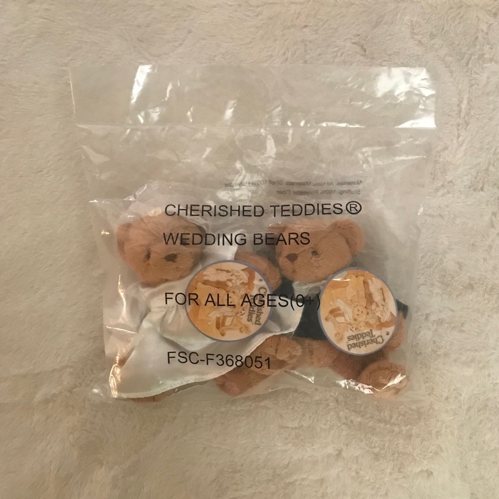 Cherished Teddies Wedding Bears FSC-F368051